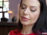 Naughty milf Allatra Hot takes a double cumshot in raunchy dp threesome GP1284