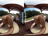 DDFNetwork VR - Poolside VR Striptease with Alice