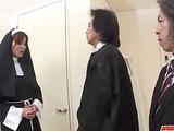 First hardcore experience for Japan nun, Hitomi Kanou